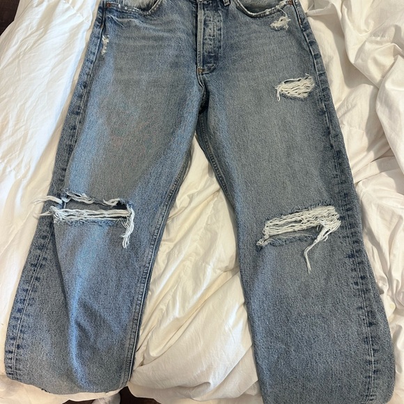 AGOLDE 90s Mid Rise Jeans size 26 - Picture 2 of 5